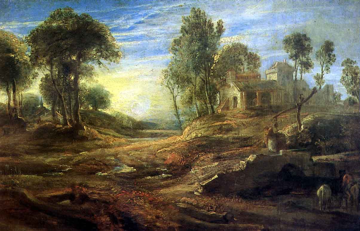 paysage avec un lieu d’arrosage Peter Paul Rubens jpeg Peintures à l'huile